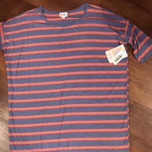LuLaRoe Woman’s top shirt NWT IRMA XS striped ss